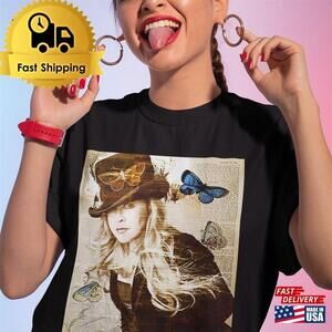 80S  Art Stevie Nicks Trending T-Shirt Shirt Fleetwood Mac Unisex